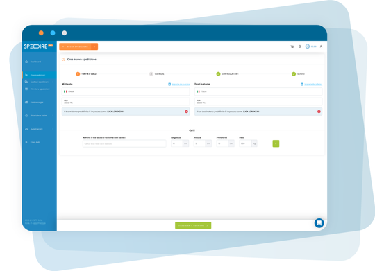 SpedirePRO, la migliore piattaforma business italiana per la gestione professionale di spedizioni